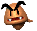 Ghost Goomba (Figurine-style)