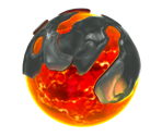 Melty Molten Dome Planet