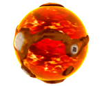 Melty Molten Lava Tide Planet