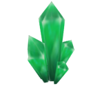 Green Crystal Cluster