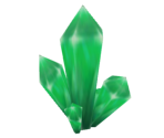 Green Crystal Cluster