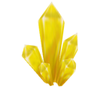 Yellow Crystal Cluster