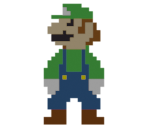 Mario (Luigi, 2D)