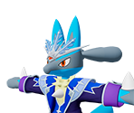 #0448 Lucario (Aristocrat Style)