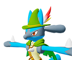 #0448 Lucario (Wanderer Style)