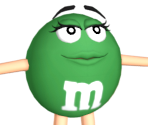 Green M&M