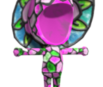 004 Stained-Glass Flower